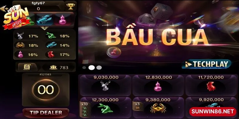 Bầu Cua Sunwin - Trò Chơi Giải Trí Hấp Dẫn Được Yêu Thích 3 Sunwin Nắm vững quy tắc sẽ dễ dàng tham gia và tận hưởng trò chơi trọn vẹn