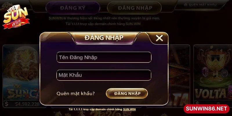 Lấy Lại Mật Khẩu Sunwin - Cách Khôi Phục Tài Khoản An Toàn 3 Sunwin Sử dụng tính năng quên mật khẩu để lấy lại password đã đặt