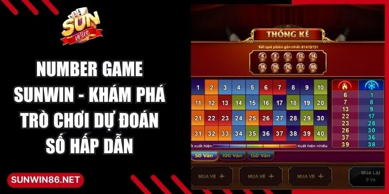Number Game Sunwin - Khám Phá Trò Chơi Dự Đoán Số Hấp Dẫn 9 Sunwin Number Game Sunwin