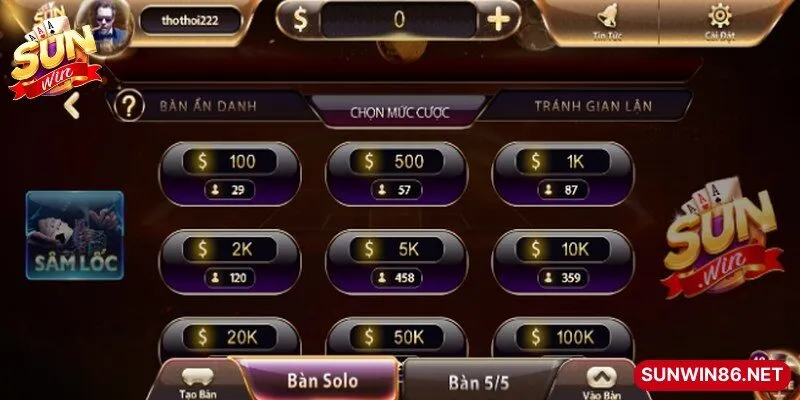 Sâm Lốc Online Sunwin - Kinh Nghiệm Chơi Thắng Lớn 4 Sunwin Bí quyết chơi Sâm lốc online Sunwin hiệu quả, đạt lợi nhuận cao nhất